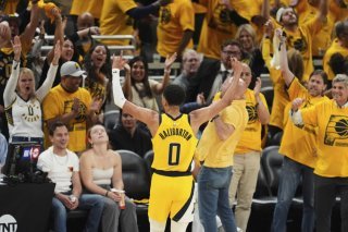 Les Pacers de Tyrese Haliburton joueront la finale NBA. KEYSTONE/AP/Michael Conroy